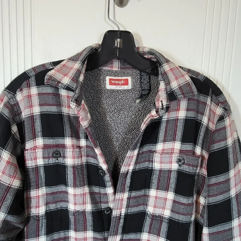 Wrangler Men's Plaid Shacket